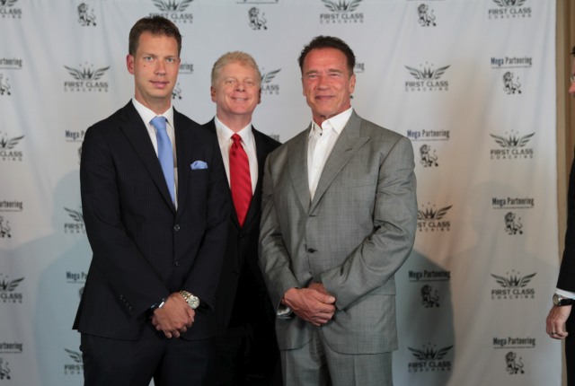 Andy Lambrecht, Arnold Schwarzenegger, JT Foxx